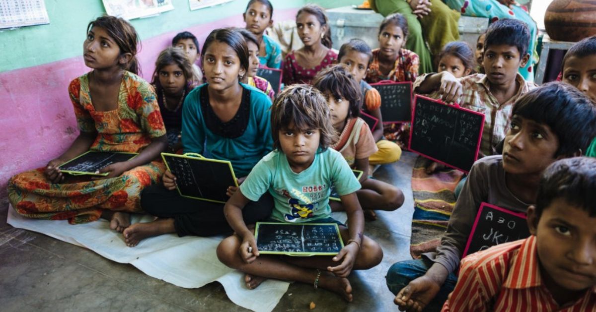 poverty impact on children in India education and future