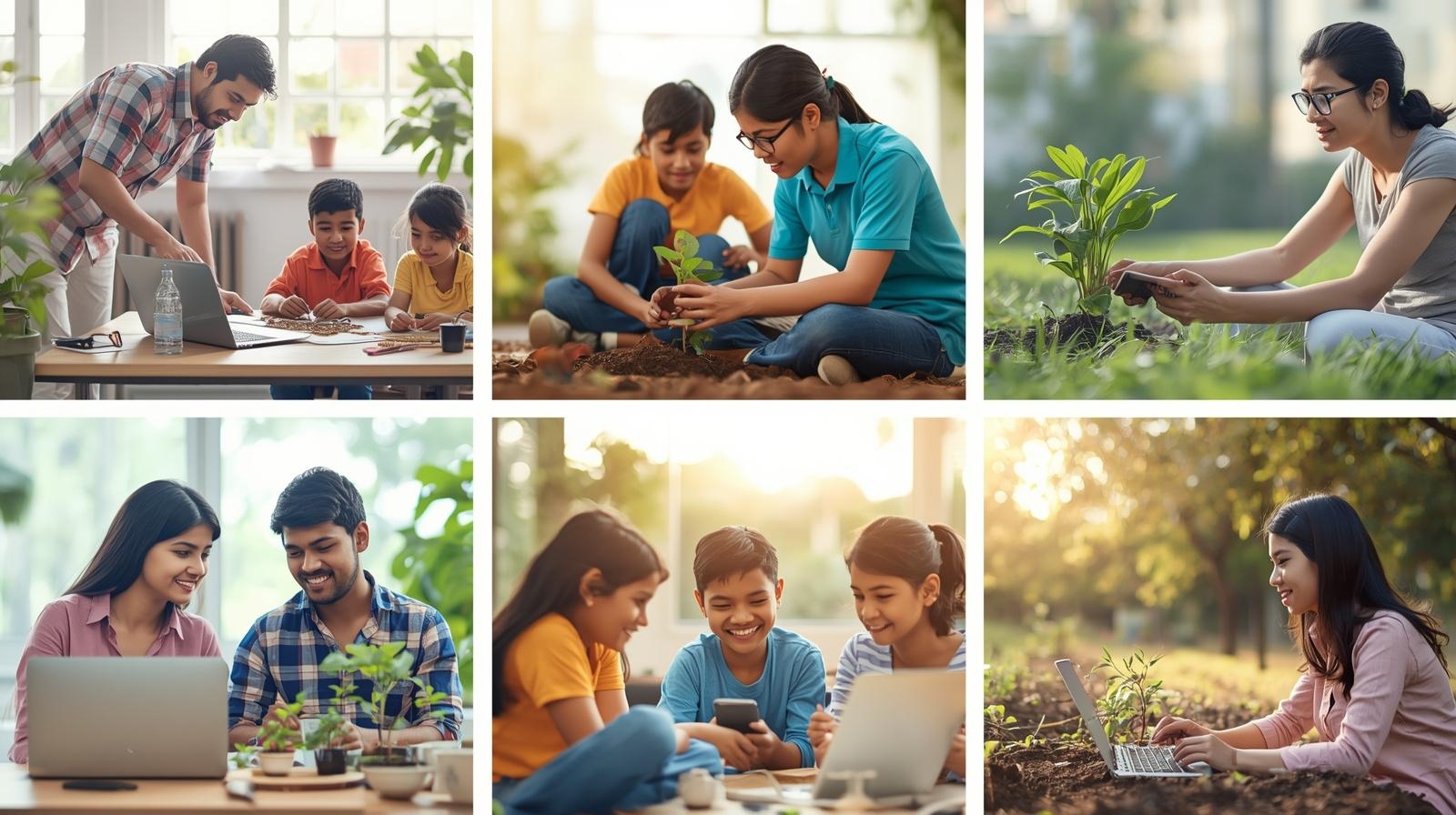 Youth participating in social work and contribute to NGOs in India through volunteering and community service