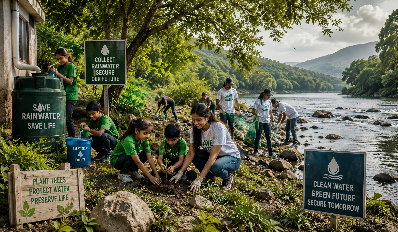 water conservation helping protect clean water resources for future generations